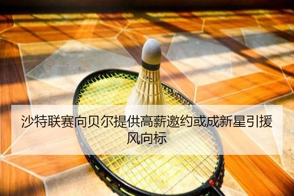 沙特联赛向贝尔提供高薪邀约或成新星引援风向标